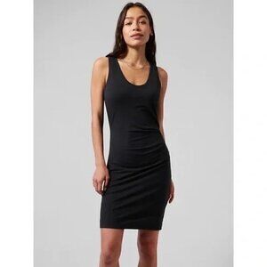 Athleta Della Tank Dress in Timeless Black 1X